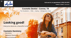 Desktop Screenshot of conroesmilemakeover.com